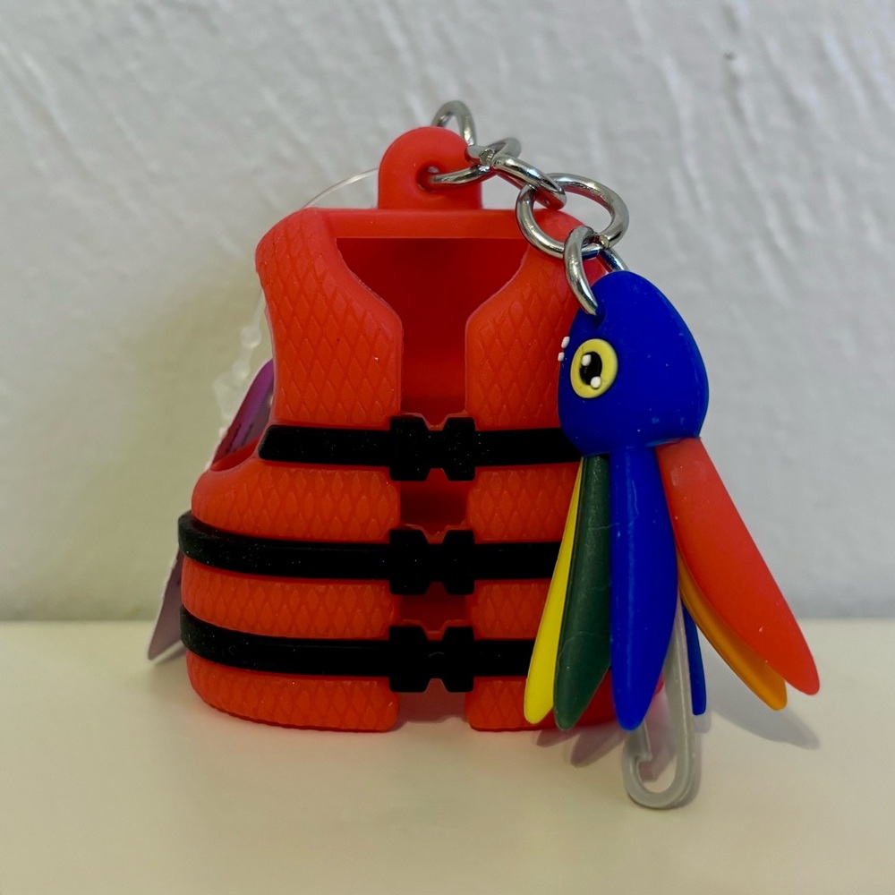 Bath & Body Works Life Jacket Fishing Lure Pocketbac Sanitizer Holder Summer